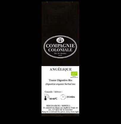 Tisanes Bio|Thés Minceur|Compagnie & Co Angélique Tisane digestive bio