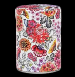 Autour Du Thé|Compagnie & Co Boite à thé illustrée Jardin des Fleurs