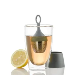 Autour Du Thé|Compagnie & Co Boule à infuser Flottante Grise