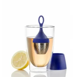 Autour Du Thé|Compagnie & Co Boule à infuser Flottante Bleue
