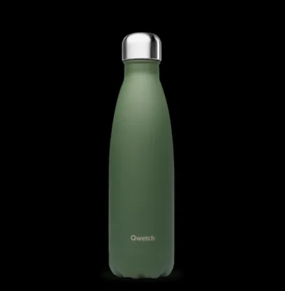 Autour Du Thé|Compagnie & Co Bouteille Iso Qwetch Granite Kaki