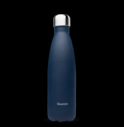 Autour Du Thé|Compagnie & Co Bouteille Iso Qwetch Granite Marine