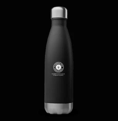 Autour Du Thé|Compagnie & Co Bouteille Iso Qwetch Noire