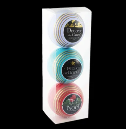 Coffrets De Thés|Tisanes|Compagnie & Co Coffret 3 boules 10 Berlingo®