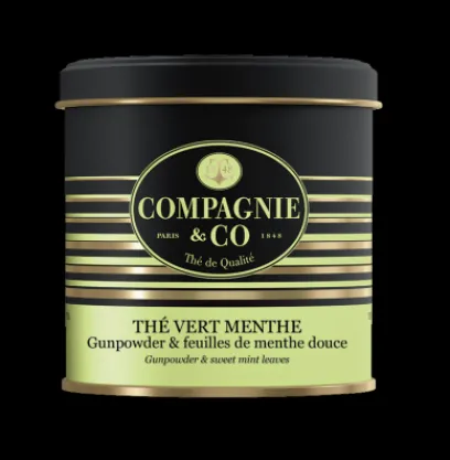 Coffrets De Thés|Thés Gourmands|Compagnie & Co Coffret Herbier Fraise Basilic & Thé Vert Menthe