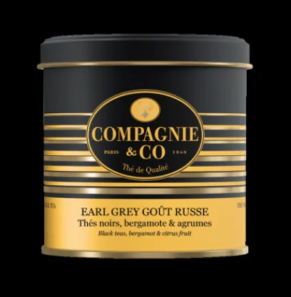 Earl Grey|Thés Aux Agrumes|Compagnie & Co Earl Grey Goût Russe