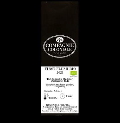 Thés Bio|First Flush|Compagnie & Co First flush bio 2021