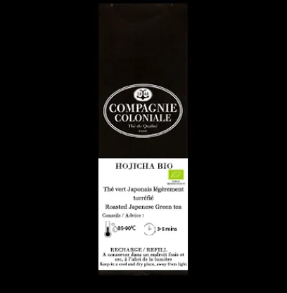 Thés Bio|Thés Verts|Compagnie & Co Hojicha Bio