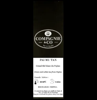 Thés Blancs|Compagnie & Co Pai Mu Tan