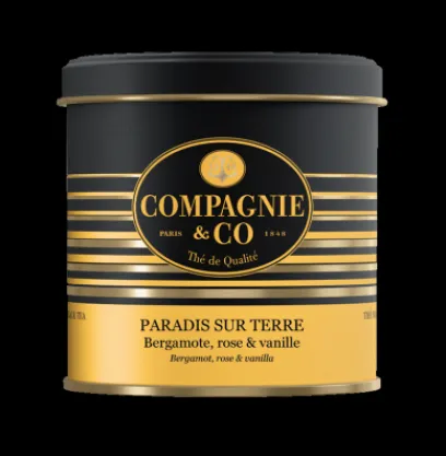 Thés Fleuris|Thés Aux Agrumes|Compagnie & Co Paradis sur Terre®