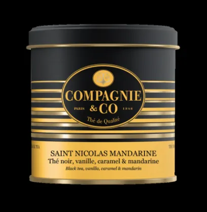 Thés Aux Agrumes|Hiver|Compagnie & Co Saint Nicolas Mandarine