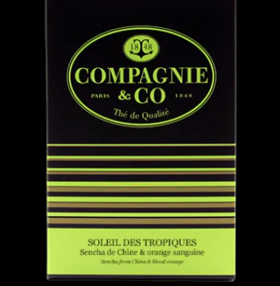 Thés Aux Agrumes|Thés Verts|Compagnie & Co Soleil des Tropiques