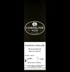 Thés Gourmands|Thés Noirs|Compagnie & Co Tartine Grillée