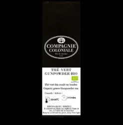 Thés Bio|Thés Minceur|Compagnie & Co Thé Vert Gunpowder Bio