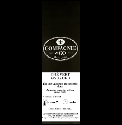Thés Verts|Compagnie & Co Thé vert Gyokuro
